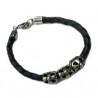 PULSERA DE PIEL / METAL