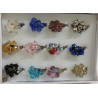 ANILLO DE METAL / CRISTAL