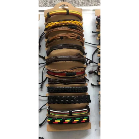 PULSERAS DE PIEL