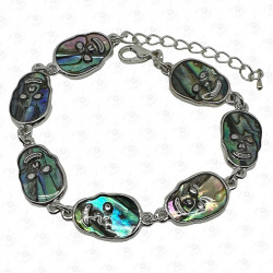 PULSERA DE METAL / CONCHA