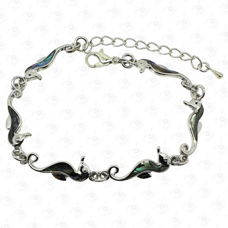 PULSERA DE METAL / CONCHA