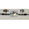 PULSERA DE HILO / VIDRIO