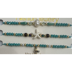 PULSERA DE HILO / VIDRIO