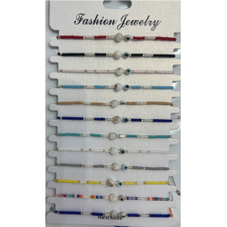 PULSERA DE HILO / VIDRIO