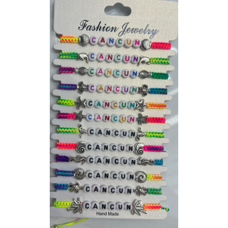 PULSERA DE HILO / VIDRIO