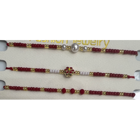PULSERA DE HILO / VIDRIO