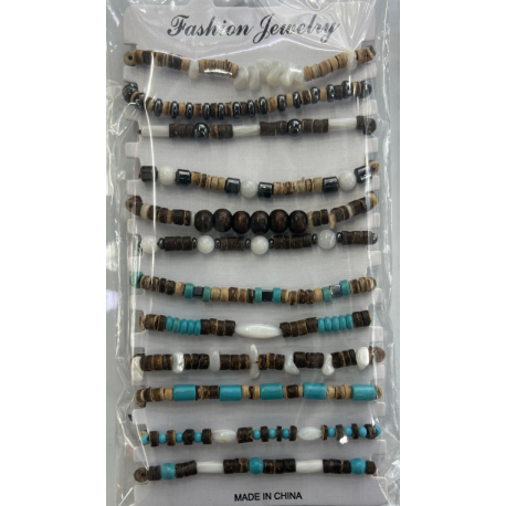 PULSERA DE HILO / VIDRIO