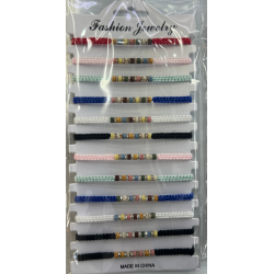 PULSERA DE HILO / VIDRIO