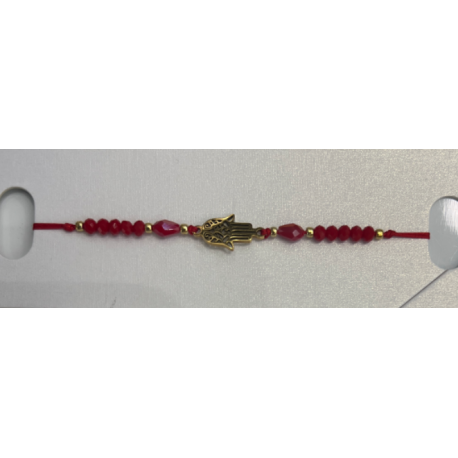 PULSERA DE HILO / VIDRIO