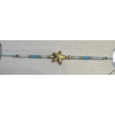 PULSERA DE HILO / VIDRIO