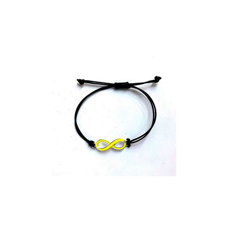 PULSERA DE METAL / HILO