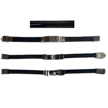 PULSERA DE METAL / SILICON