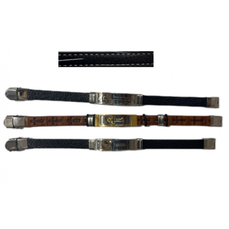 PULSERA DE METAL / SILICON