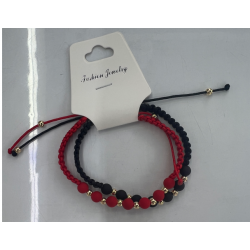 PULSERA DE HILO / VIDRIO