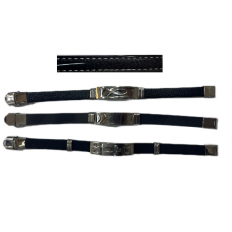 PULSERA DE METAL / SILICON