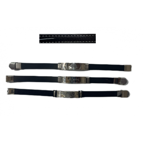 PULSERA DE METAL / SILICON