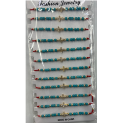 PULSERA DE HILO / VIDRIO