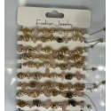 PULSERA DE METAL / ACRILICO
