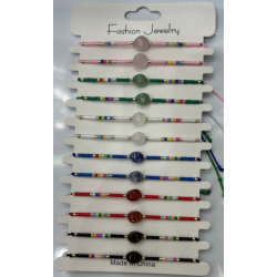 PULSERA DE HILO / CONCHA