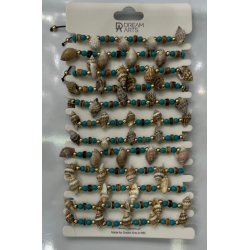 PULSERA DE HILO / CONCHA