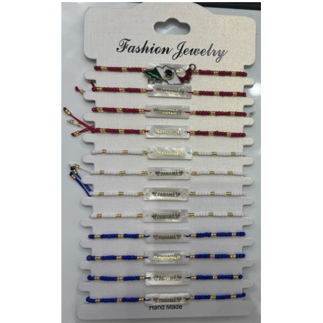 PULSERA DE HILO / VIDRIO
