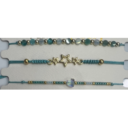 PULSERA DE HILO / VIDRIO