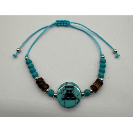 PULSERA DE HILO / METAL