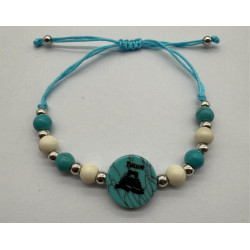 PULSERA DE HILO / METAL