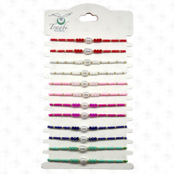 PULSERA DE HILO / METAL